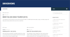 Desktop Screenshot of driverviews.com